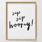 Sip Sip Hooray! Serving Tray Gallery Image 1