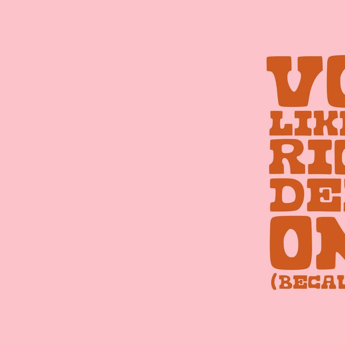 Vote Like Your Rights Depend On It in Orange Coffee Mug Gallery Image 2