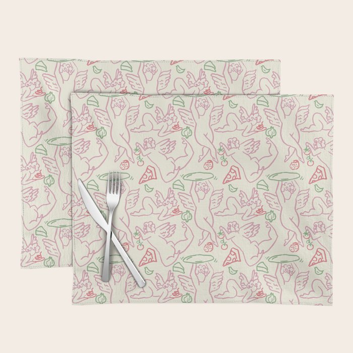 PIZZA CHERUBS Placemat Gallery Image 1