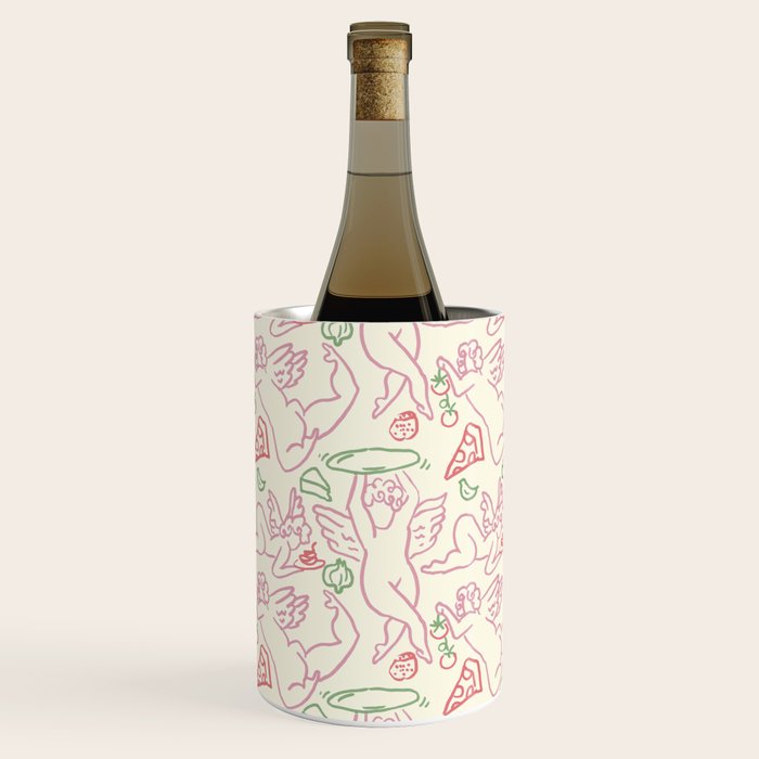 PIZZA CHERUBS Wine Chiller Gallery Image 1