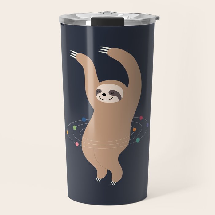 Sloth Galaxy Travel Mug Gallery Image 1