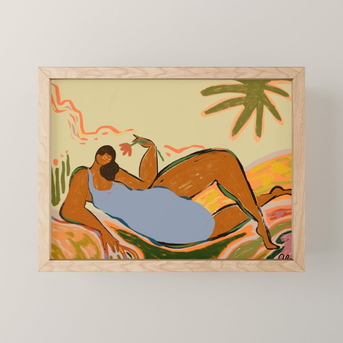 Rest and Relax Mini Art Print Gallery Image 1