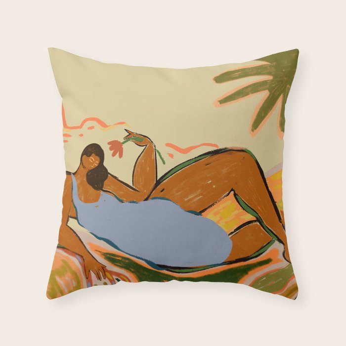 Rest and Relax Throw Pillow Gallery Image 6