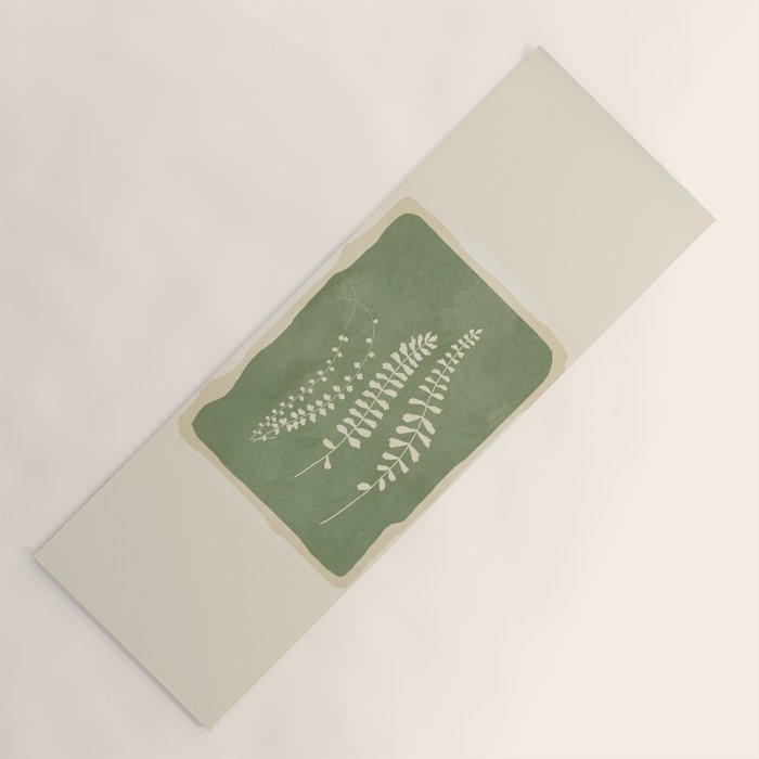 Leaf Design 17 Yoga Mat Gallery Image 1