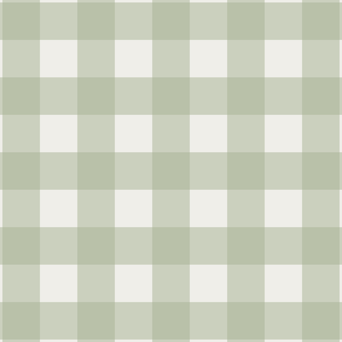 Sage Green Gingham Check Pattern Coffee Mug Gallery Image 2