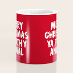 Merry Christmas Ya Filthy Animal, Funny, Saying Coffee Mug Gallery Image 4