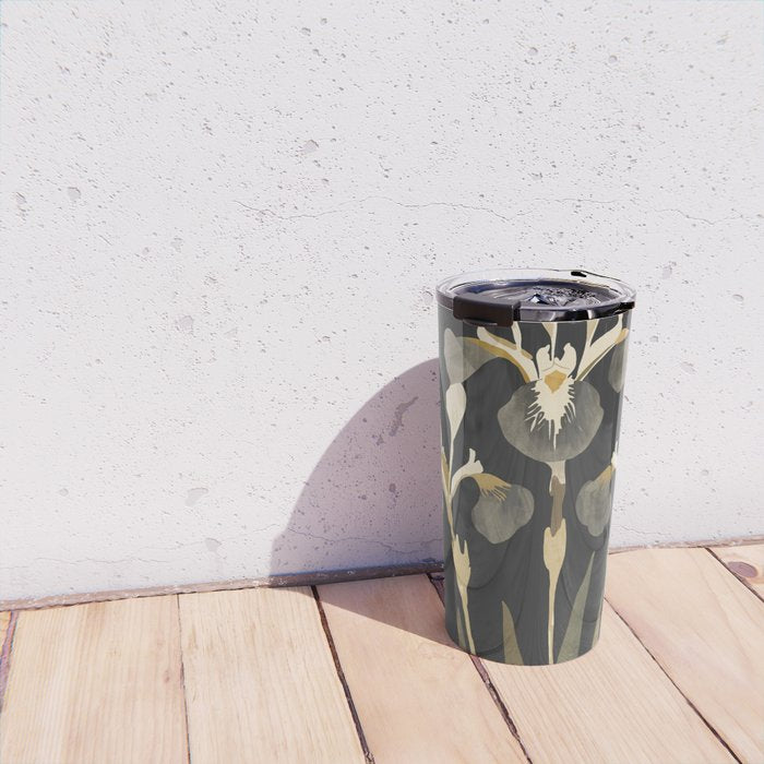 Irises Travel Mug Gallery Image 4