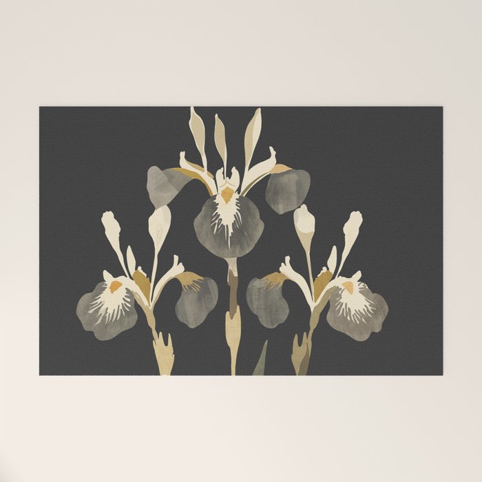 Irises Welcome Mat Gallery Image 1