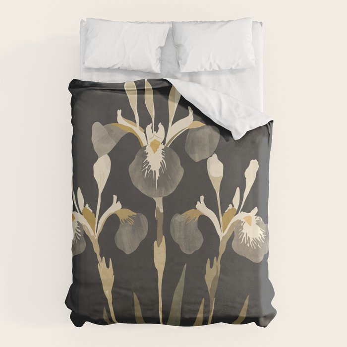 Irises Duvet Cover Gallery Image 1
