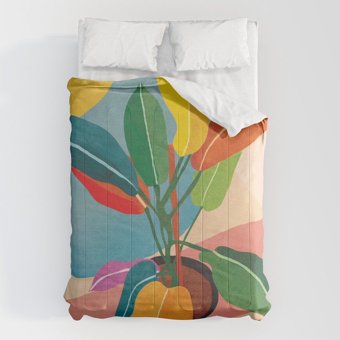 Colorful Branching Out 38 Comforter Gallery Image 6