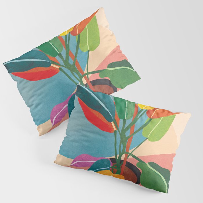 Colorful Branching Out 38 Pillow Sham Gallery Image 3