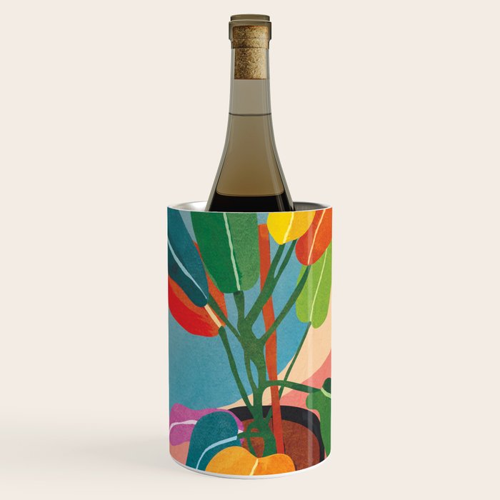 Colorful Branching Out 38 Wine Chiller Gallery Image 1