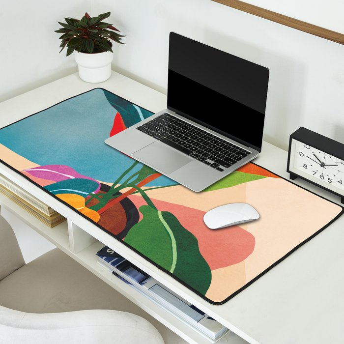 Colorful Branching Out 38 Desk Mat Gallery Image 2
