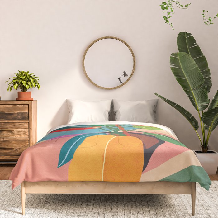 Colorful Branching Out 38 Comforter Gallery Image 3