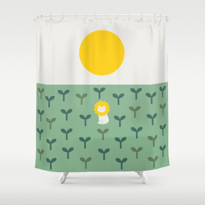 Cat Landscape 139: Someday Shower Curtain Gallery Image 1
