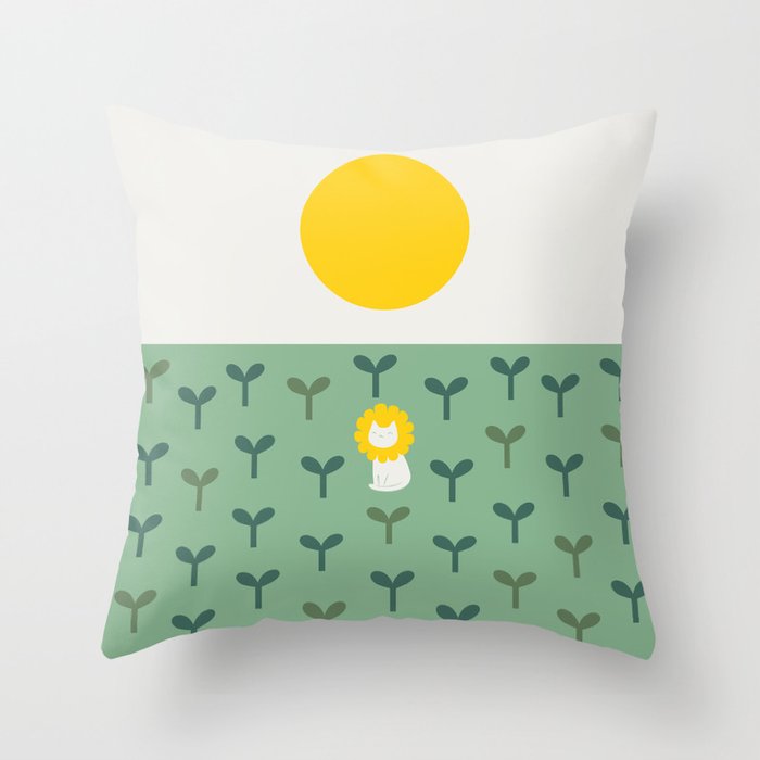 Cat Landscape 139: Someday Throw Pillow Gallery Image 6