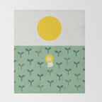 Cat Landscape 139: Someday Throw Blanket Gallery Image 2