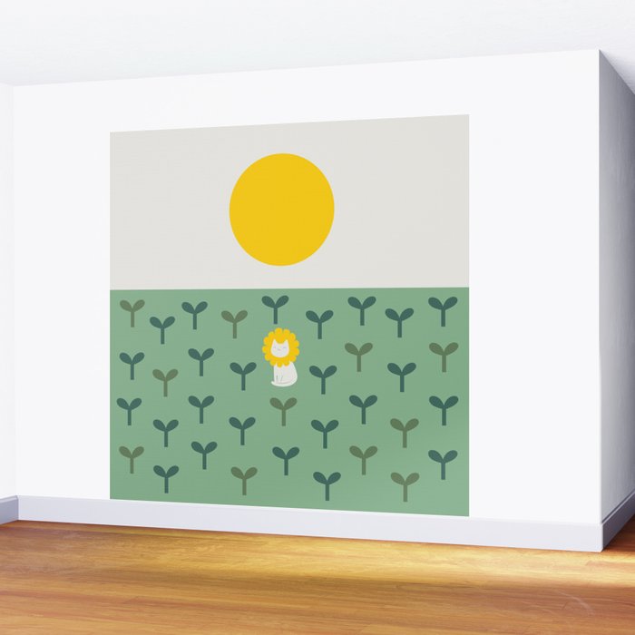 Cat Landscape 139: Someday Wall Mural Gallery Image 2