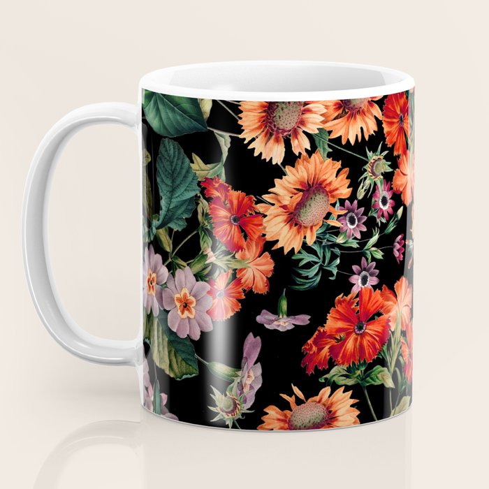 Glow in the Dark Botanicals II Coffee Mug Gallery Image 3