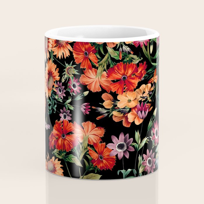 Glow in the Dark Botanicals II Coffee Mug Gallery Image 4