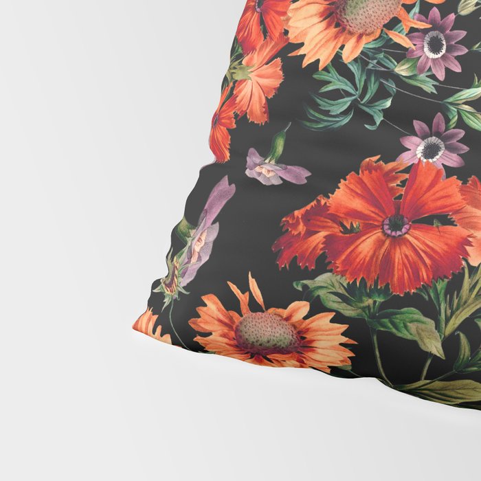 Glow in the Dark Botanicals II Pillow Sham Gallery Image 4