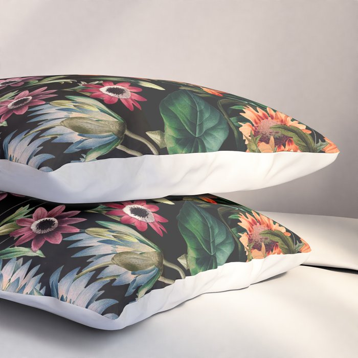 Glow in the Dark Botanicals II Pillow Sham Gallery Image 3