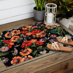 Glow in the Dark Botanicals II Outdoor Rug Gallery Image 2