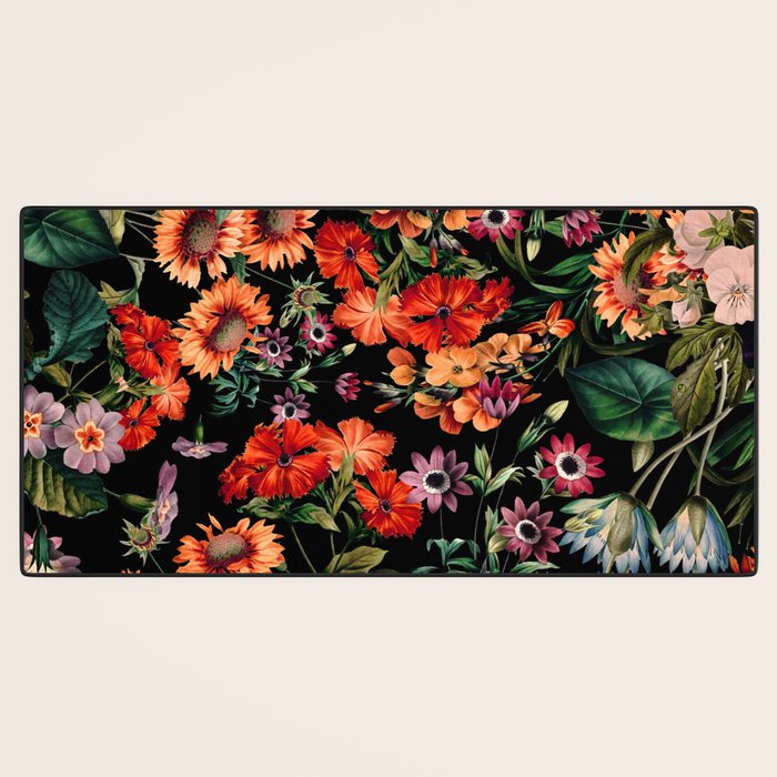 Glow in the Dark Botanicals II Desk Mat Gallery Image 3