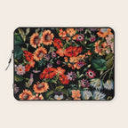 Glow in the Dark Botanicals II Laptop Sleeve Gallery Image 1
