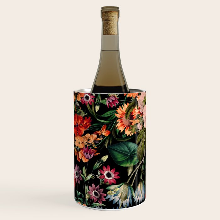 Glow in the Dark Botanicals II Wine Chiller Gallery Image 3