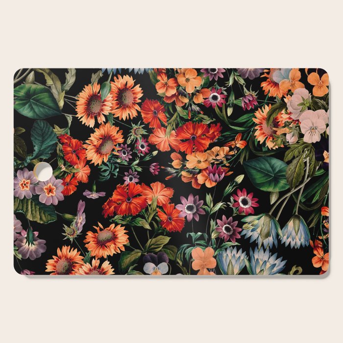 Glow in the Dark Botanicals II Cutting Board Gallery Image 1