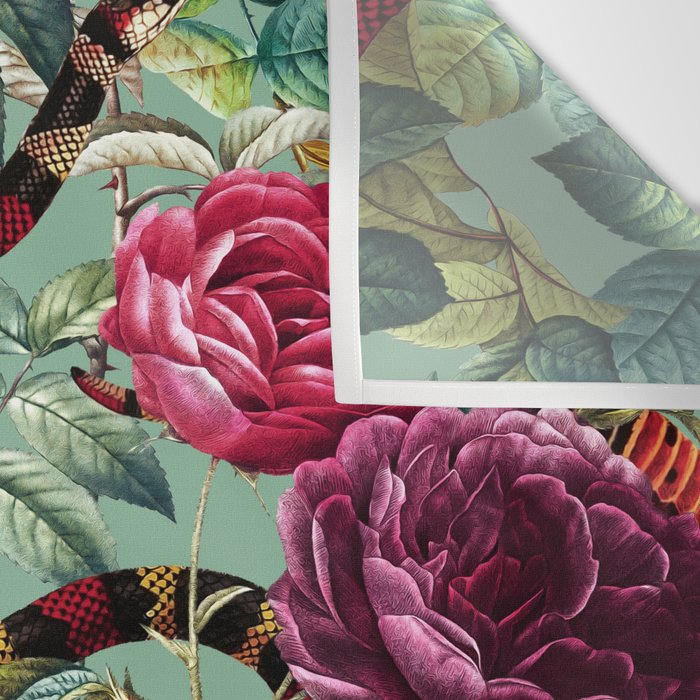 Snakes and Roses II Wall Tapestry Gallery Image 3