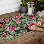 Snakes and Roses II Outdoor Rug Gallery Image 2