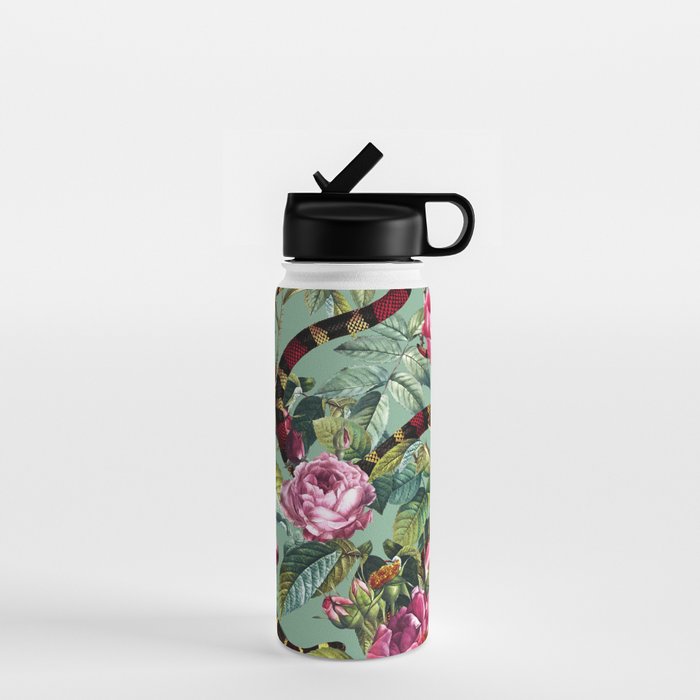 Snakes and Roses II Water Bottle Gallery Image 1