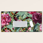 Snakes and Roses II Desk Mat Gallery Image 1