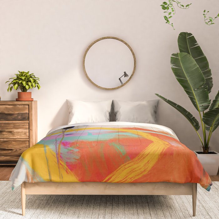 abstract composition 1 Comforter Gallery Image 3