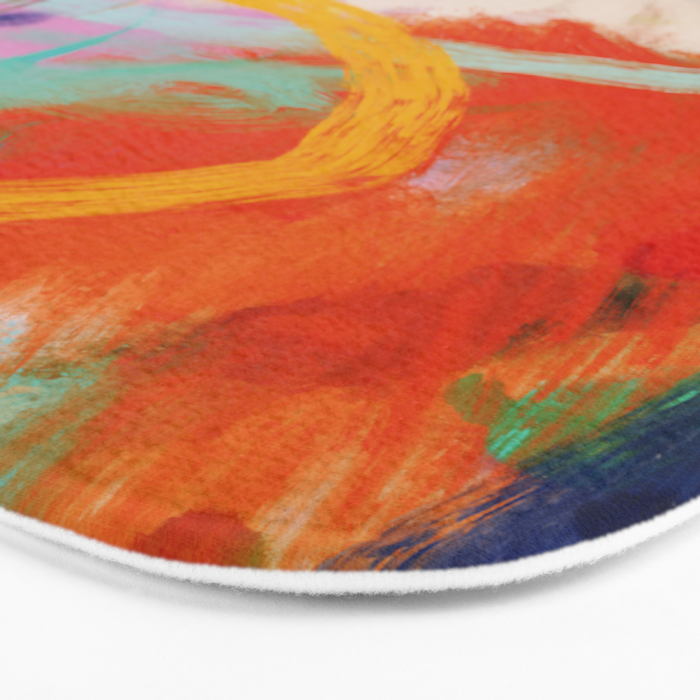 abstract composition 1 Bath Mat Gallery Image 3