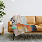 abstract composition 1 Throw Blanket Gallery Image 1