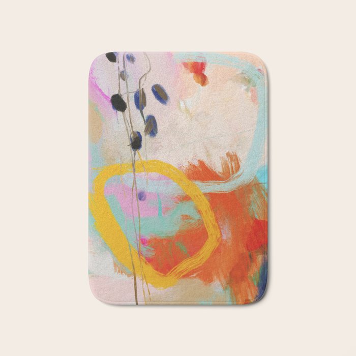 abstract composition 1 Bath Mat Gallery Image 1