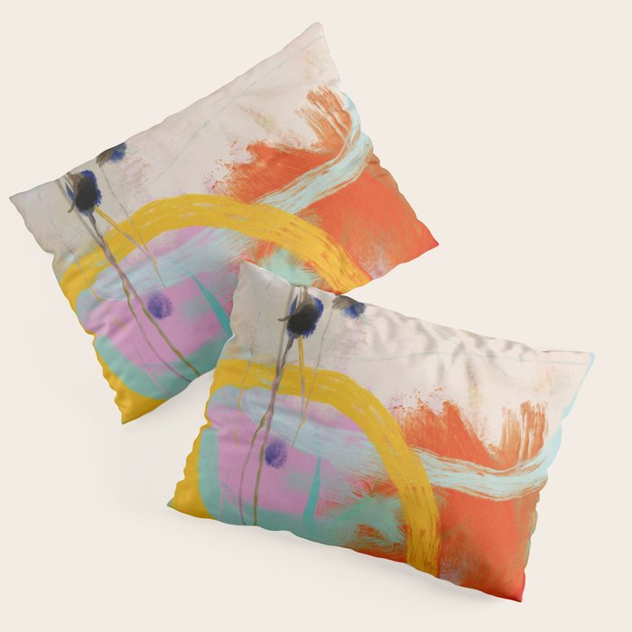 abstract composition 1 Pillow Sham Gallery Image 3
