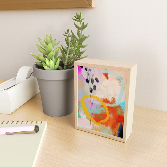 abstract composition 1 Mini Art Print Gallery Image 2