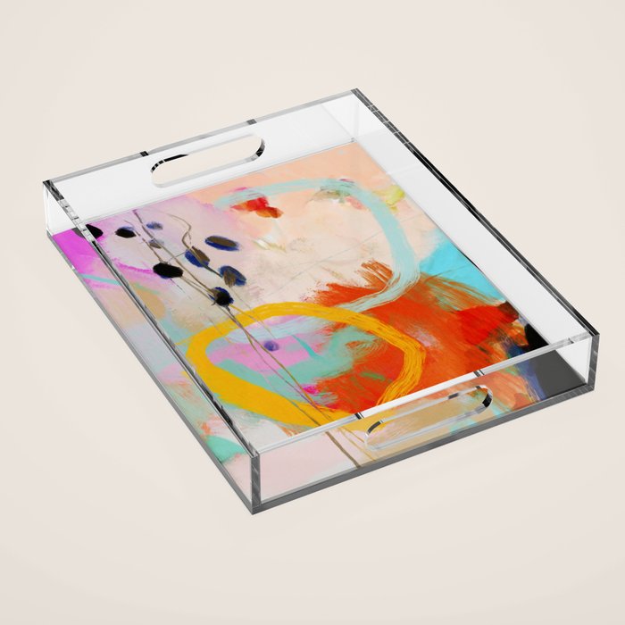 abstract composition 1 Acrylic Tray Gallery Image 1