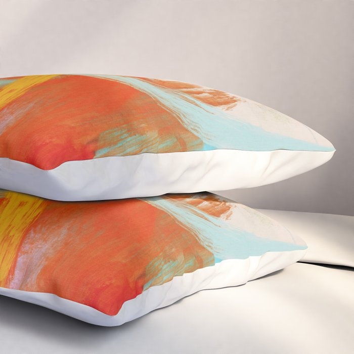 abstract composition 1 Pillow Sham Gallery Image 3