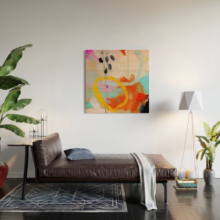 abstract composition 1 Wood Wall Art Gallery Image 2