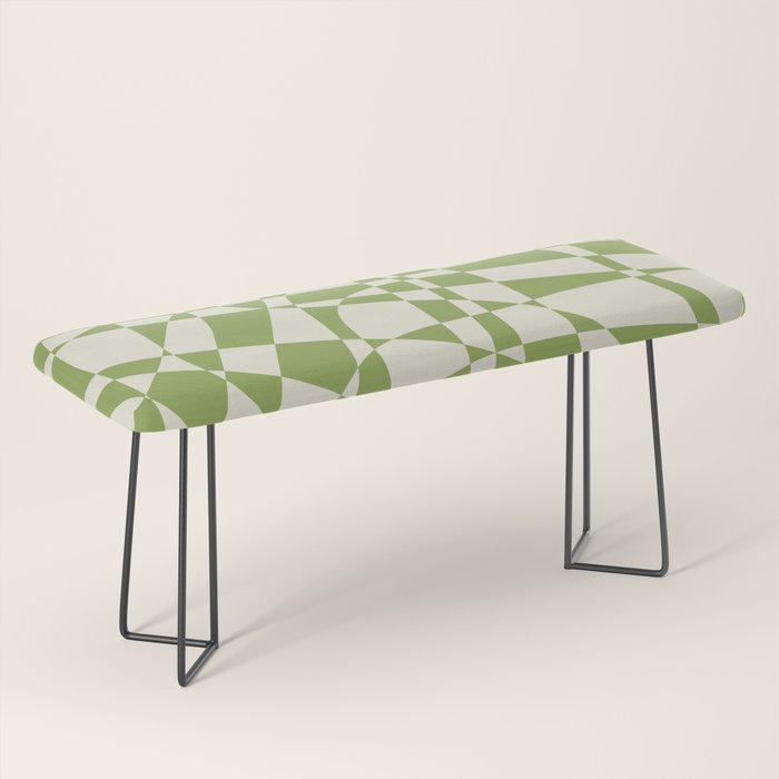 Glass Glitch: Forest Green Edition Bench Gallery Image 1