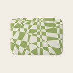Glass Glitch: Forest Green Edition Bath Mat Gallery Image 1