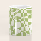 Glass Glitch: Forest Green Edition Coffee Mug Gallery Image 4
