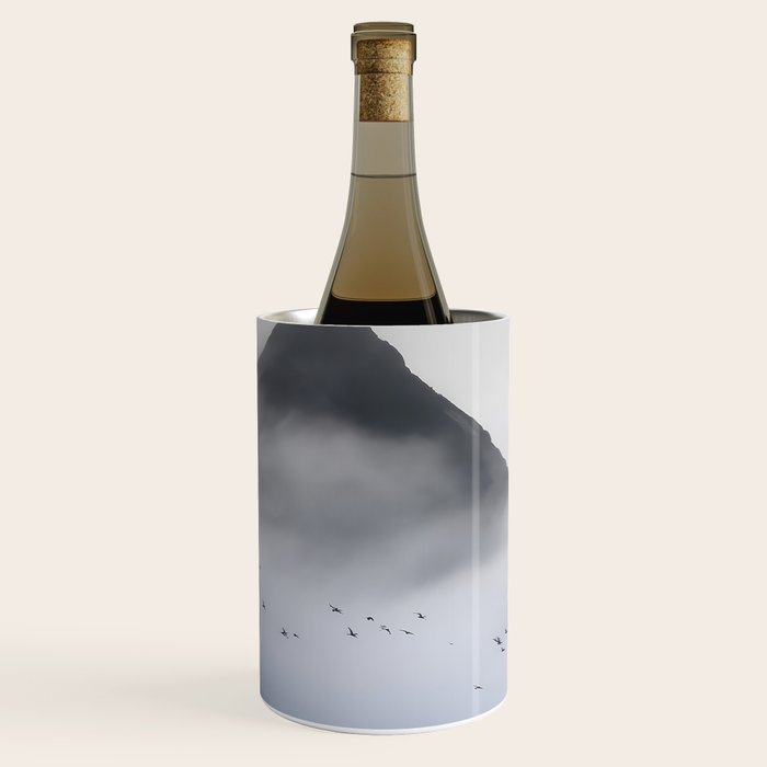 Still Summit - Birds Over Foggy Ridge Wine Chiller Gallery Image 1