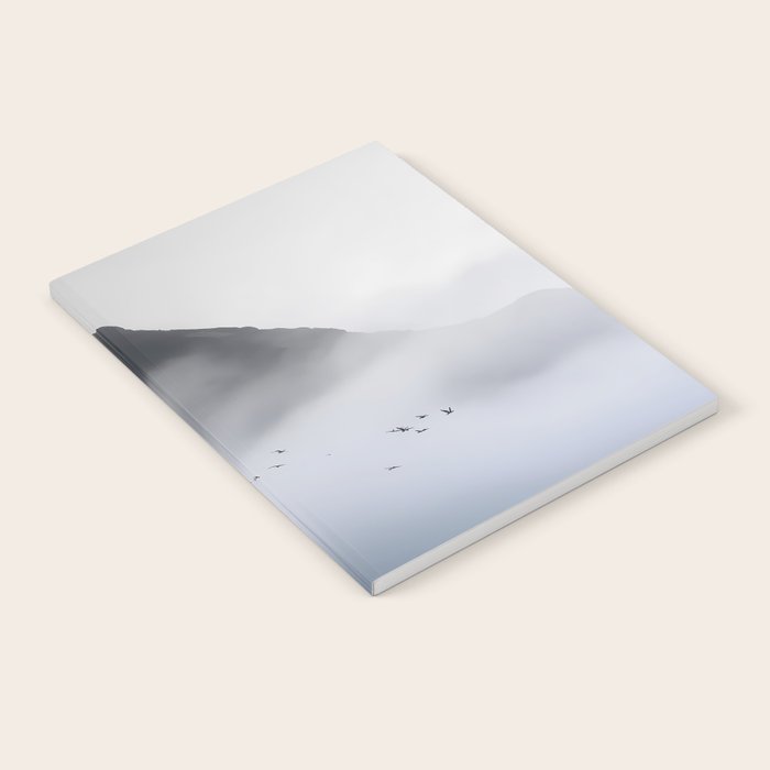 Still Summit - Birds Over Foggy Ridge Notebook Gallery Image 2