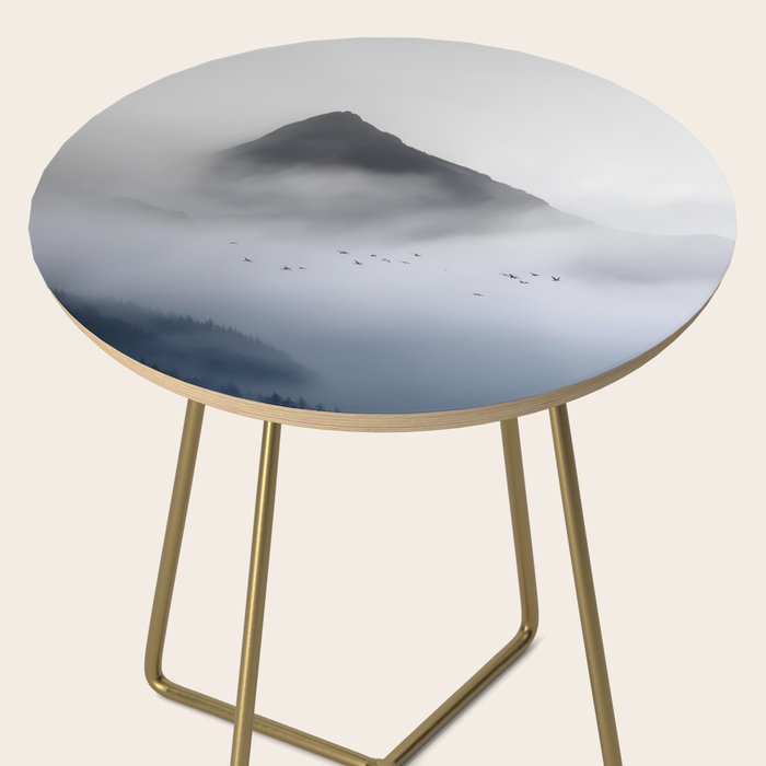 Still Summit - Birds Over Foggy Ridge Side Table Gallery Image 2
